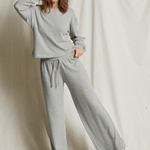 Clover Brushed Thermal Wide Leg Pant