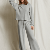 Clover Brushed Thermal Wide Leg Pant