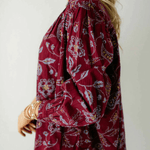 Venus Top Sketch Paisley