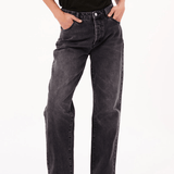 90s Relaxed Worn Black