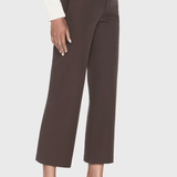 Le Jane Crop Trouser Chocolate Brown