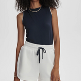 Ollie High Rise Short 3.5 White