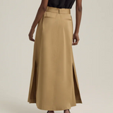 The Gabby Belted Skirt Sand