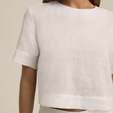The Easy Breezy Top White