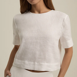 The Easy Breezy Top White