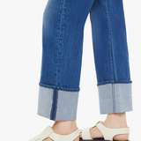 Checkerboard Duster Flood Cuff Bunny Hop