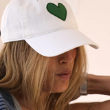 Imperfect Heart Hat Ecru