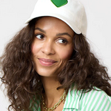 Imperfect Heart Hat Ecru