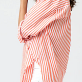 Jack Stripe Shirt Aperol Orange
