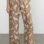 Floral Camo Cupro Resort Pant