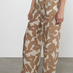 Floral Camo Cupro Resort Pant