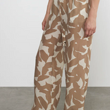 Floral Camo Cupro Resort Pant