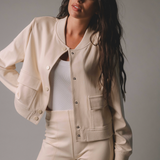 Button up Jacket Stone