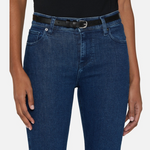 The Icon Mid Rise Flare Jean Lone Rinse