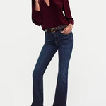 Le Mini Boot Jena Outseam Slit Moonflower