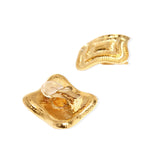 Wave Earrings Gold