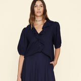 XiRENA Caspia Top Navy