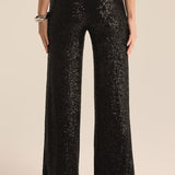 Skylar Sequin Cropped Pant