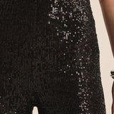 Skylar Sequin Cropped Pant