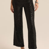 Skylar Sequin Cropped Pant