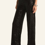 Skylar Sequin Cropped Pant