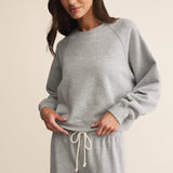 Crop Out Sweatshirt Classic Heather Grey