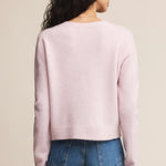 Medina Button Up Cardigan Washed Pink