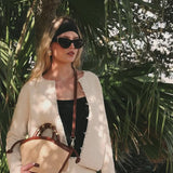 Mini Raffia Tote