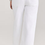 Harper Straight Crop Sour Cream