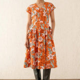 Angela Dress Elisabetta Vine Spice