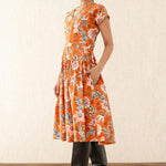 Angela Dress Elisabetta Vine Spice