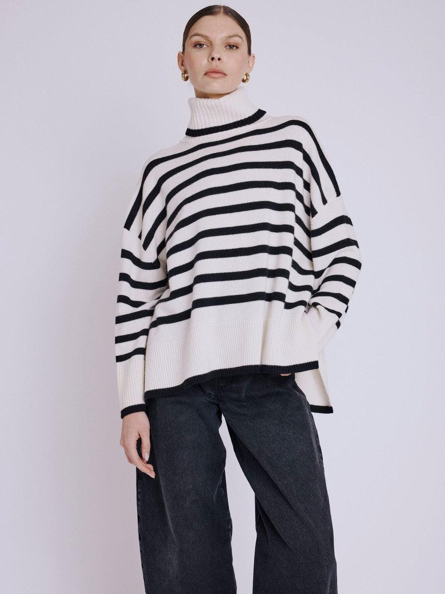 Annie Loose Turtleneck Sweater - Main Image