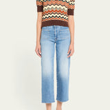 Patch Pocket Mid Rise Maven Ankle Avant Gardener