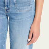 Patch Pocket Mid Rise Maven Ankle Avant Gardener