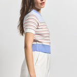 Boswell Adjustable Waist Short White Womens Shorts