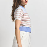 Boswell Adjustable Waist Short White Womens Shorts