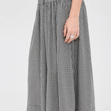 Lydia Skirt Onyx Check
