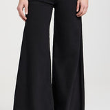 Amari Ultra Wide Leg Jean Black Currant