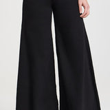 Amari Ultra Wide Leg Jean Black Currant