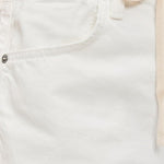 Brynn Drawstring Short Linen Vanilla