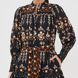 Vanessa Mini Dress La Vie Print