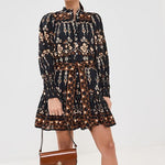 Vanessa Mini Dress La Vie Print