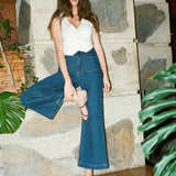 Sailor Wide Jean Eco Ruby Blue