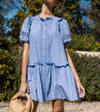 Cleobella Dolly Mini Dress Periwinkle