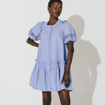 Cleobella Dolly Mini Dress Periwinkle