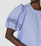 Cleobella Dolly Mini Dress Periwinkle