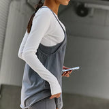 Hot Shot Mini Dress Gunmetal