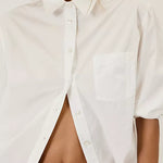 Sabine Tailored Shirt Parchment