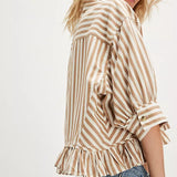 Bailey Stripe Shirt Neutral Combo
