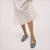 Michaela Shine Mary Jane Flat Coastal